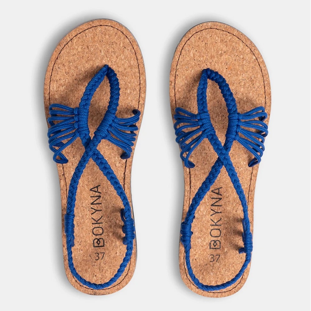 BOKYNA Seastar Sandals in Royal Blue - Picture 2 of 6